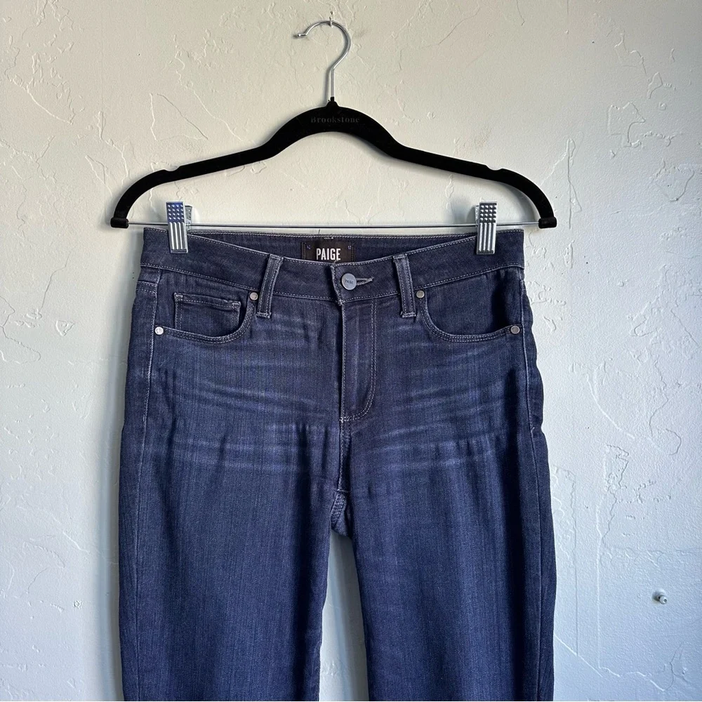 Paige Women's Skyline Skinny Blue Stretch Denim Jeans‎ Size 27